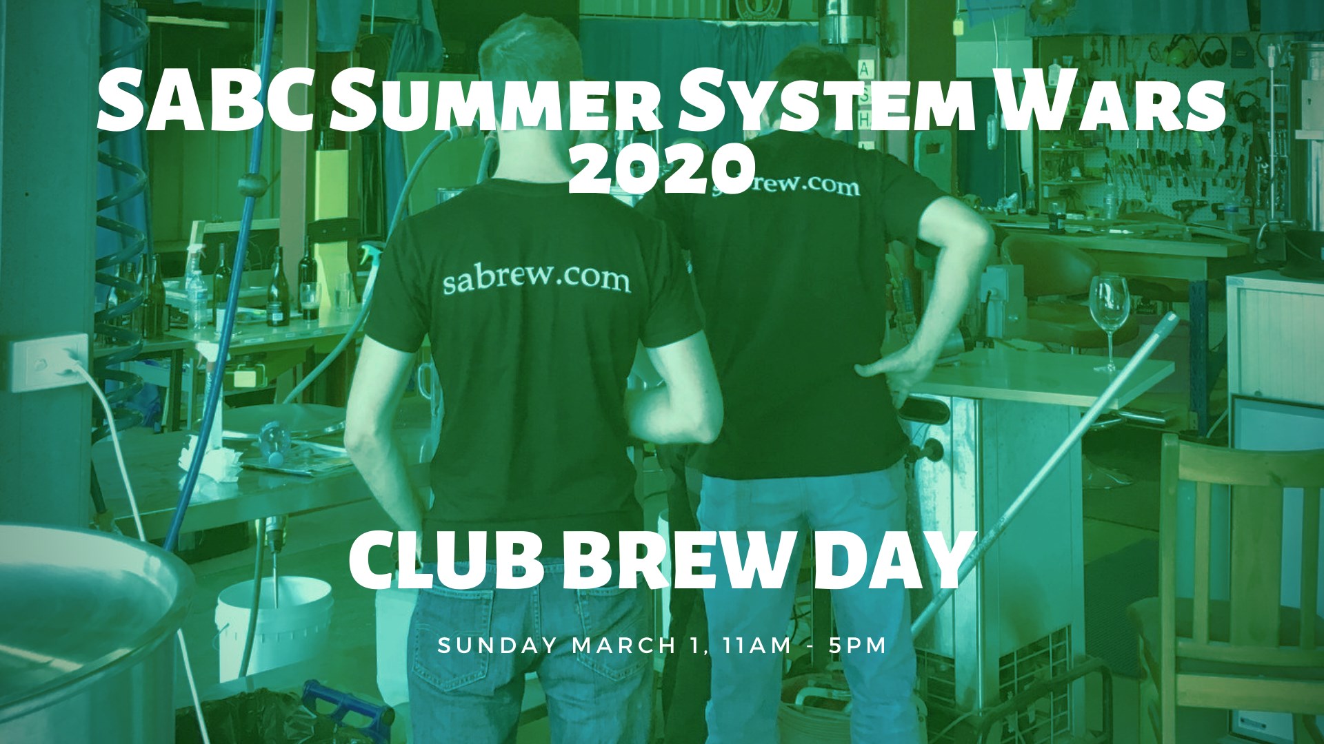 Collab club brew day on Sunday